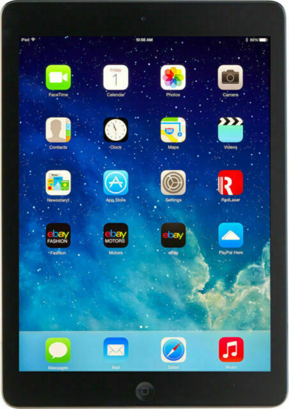 Apple iPad Air (1st Generation) 16GB Space Gray (Wi-Fi + AT&T Cellular) - EUC